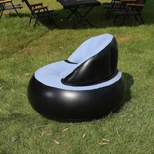 Foldable Inflatable Single-Person Sofa, Space-Saving, Convenient To Use, Ideal Companion For Family Outdoor Activities, Also An Excellent Gift Choice! - Multicolor - View 7