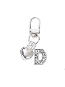 Pandantiv personalizat în formă de inimă, poate fi gravat cu inițială, breloc în formă de inimă, pandantiv personalizat pentru geantă, cadou, breloc, accesorii unice pentru telefon, design minimalist, potrivit pentru portofele și accesorii pentru telefon de damă, cadou perfect pentru prieteni, familie sau iubită, accesorii pentru exterior, accesorii pentru petreceri, cadouri, suveniruri, pandantive pentru genți de damă, accesorii auto, cadouri pentru femei și fete