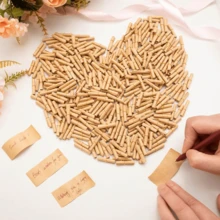 50 Blank Note Cards And Envelopes Mini Envelopes With Blank Cards And Gift Box 60 Pcs Vintage Message Paper Scrolls Paper Scrolls Write-On-It Valentine Message Paper Roll Tiny Valentines Day Card Bulk Couple Gifts Little Love Notes For Him Her Cute Gifts For Boyfriend Girlfriend Gift - 彩色 - 查看 6