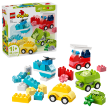 LEGO Building Blocks (Building Blocks) DUPLO My First Creative Vehicles 1.5+ Years Old Toddler Building Blocks Toys, Boys & Girls Educational Toys, Pretend Play Set, Birthday Gift 10474 - 10474 - View 2