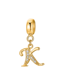 1 Pc Fashionable 925 Sterling Silver A-Z Letters Exquisite Letter Pendant Charm Bead For Women Fit Bracelets Bangles DIY Jewelry Making Anniversary Gift Fine Ladies Jewellery - Exquisite Letters - View 20