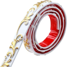 1 thanh nẹp góc trần tự dính linh hoạt 1m/2m, nẹp trang trí tường tự dán DIY dùng cho viền gương, phông nền TV và trang trí tường nhà. - Nhiều màu - Xem 14