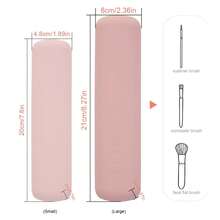 1PC Silicone Magnetic Storage Bag, Pen Storage, Makeup Brush Storage, Travel Storage, Silicone Pen Bag, Silicone Makeup Bag, Multi-Functional Storage - Waterproof, Easy To Clean And No Deformation - Multicolor - View 6