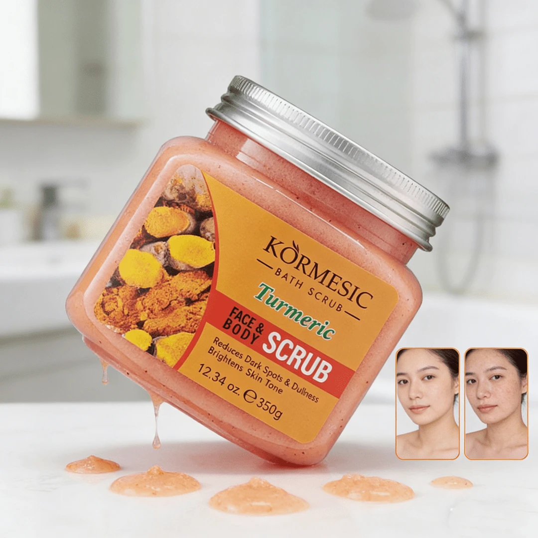300g/350g/400g Exfoliante Corporal con Café, Cúrcuma y Coco - Hidratante Suave e Irritación Reducida, Contiene Squalano Botánico y Ingredientes de Coco para el Verano. 300g/350g/400g Exfoliante Corporal de Melón y Karité - Hidratante Ultra con Semillas Reales, Fórmula para Todo Tipo de Piel Claro Beige, Nutritivo o Limpiador, Exfoliación Suave, Producto de Belleza Temático Frutal, Semillas en el Exfoliante. Exfoliante Corporal Hidratante de Frutas Elimina Piel Muerta. 300g/350g/400g SADORER Sal Rosa del Himalaya Exfoliante, Unisex-Adulto Exfoliación Física Corporal, a Base de Glicerina, Todos los Tipos de Piel, con Limpieza Profunda y Masaje de Partículas Suaves para el Cuidado de la Piel. Exfoliante Corporal - Set de Coco y Sandía, 300g/350g/400g : Exfoliación Física, Hidratante, Suavizante y Reafirmante para Rostro y Cuerpo, Hipoaergénico, Sin Ftalatos, Ideal para Piernas, Rodillas, Pies, Brazos y Todo el Cuerpo, Regalo Perfecto para Familiares y Amigos. - Crema exfoliante de cúrcuma 350g - Ver 1