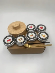 Zestaw do wędzenia butelek/koktajli, w zestawie z różnymi naczyniami do namaczania wiórów drzewnych, odpowiedni do baru, domu, kuchni i salonu. Można go używać do wędzenia whisky, koktajli i wina. Idealny również jako prezent na święta, Boże Narodzenie, jako dekoracja świąteczna i Walentynki. - Morela - Zobacz 11