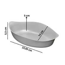 30 Small Plastic Canoe-Shaped Snack Platter For Snacks, Side Dishes, And Sauce - Japanese Style - 白色 - 查看 2