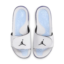 Sandalias Nike JORDAN HYDRO V RETRO para hombres 555501-103 - blanco - Ver 6