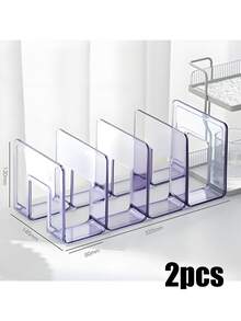 4件套透明衣柜收纳袋手提包隔板可拆卸柜架，适用于卧室、浴室、办公室等场所，实用书籍隔板L型收纳架，节省空间，可用作汽车收纳盒、抽屉整理器，透明四格收纳盒仅适用于小型手提包，也适用于衣柜衣物收纳，可用作衣橱隔板，收纳毛衣、袜子、裤子、牛仔裤、内衣等。