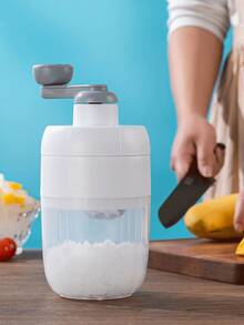 Manual Ice Shaver Machine, Portable Handheld Shaved Ice Maker For Home Use, Crushed Ice Maker For Shaved Ice, Snow Cone, Slushie