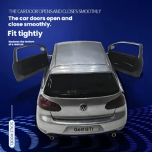 Burago Mô hình xe Golf GTI bằng hợp kim bạc tỷ lệ 1:36, mô hình xe đua thu nhỏ tĩnh, bộ sưu tập xe đồ chơi thực tế, quà tặng cho nam giới. - Xe  Golf GTI tỷ lệ 1:36, màu bạc. - Xem 6