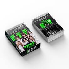 92张 KPOP BABYM-ON-STER (WE GO UP) 专辑照片卡 | 双面设计，包含个人照和团体照，是收藏和装饰的理想之选，完美的圣诞节和生日礼物，采用优质纸板制成。 - 彩色 - 查看 6