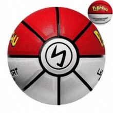 pokemon 1pc Funny Basketball Cartoon Pattern No.7 Ball, Made Of Durable PVC Material For Indoor And Outdoor Use. It Is Not Only A Stress Relief Toy, But Also The Best Choice For Valentine's Day Gift For Boyfriend, Husband, Or Basketball Enthusiasts! [Needs To Be Inflated] - Multicolor - View 12