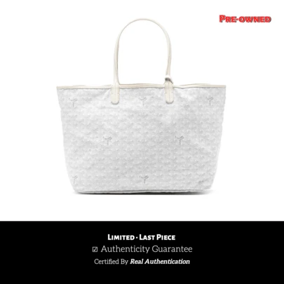  Authenticated  PRE-OWNED Goyardine Saint Louis PM Bag