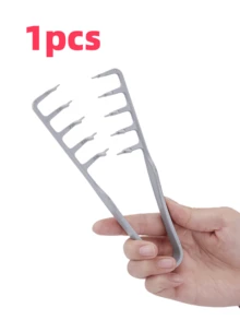 Nuevo peine de dientes anchos y esponjoso - Textura esponjosa, unisex, hecho de plástico ABS, mango texturizado antideslizante, adecuado para todo tipo de cabello, esencial para uso doméstico, vuelta al colegio, viajes y vacaciones. Puede crear un peinado liso, secado con secador, peinado, recorte y moldeado. Crea fácilmente peinados voluminosos y esponjosos, ideal para citas, reuniones, fiestas, Navidad y Año Nuevo. - Multicolor - Ver 15