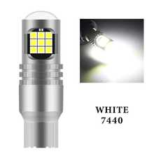 2Pcs 7443 7444 T20 W21/5W LED Light For Lada Kalina Granta Vesta DRL LED Bulbs 6500K White Super Bright 3030 24SMD 12V 24V - 2PCS - View 16