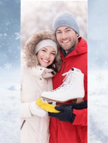 2pcs Ski Boot Blade Cover, Ice Skate Blade Cover, Speed Skating Blade Cover, Maple Leaf Ice Skate Blade Cover - Multicolor - View 7