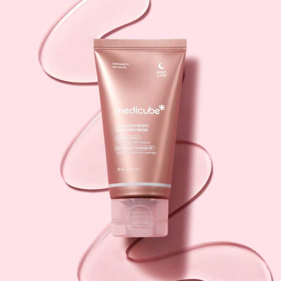 Medicube - Collagen Night Wrapping Mask  Korean Skincare, Face Care Products - Thông thoáng - Xem 1