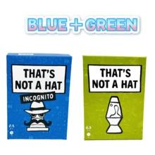That's Not A Hat Board Game (CN & EN Versions) – 3-8 Players Casual Party Card Game | Memory Management | Perfect Christmas Gift/Party Game - Multicolor - View 12