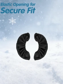 2pcs Ski Boot Blade Protective Cover, Ice Skate Blade Cover, Speed ​​Skate Blade Protective Cover, Maple Leaf Ice Blade Cover