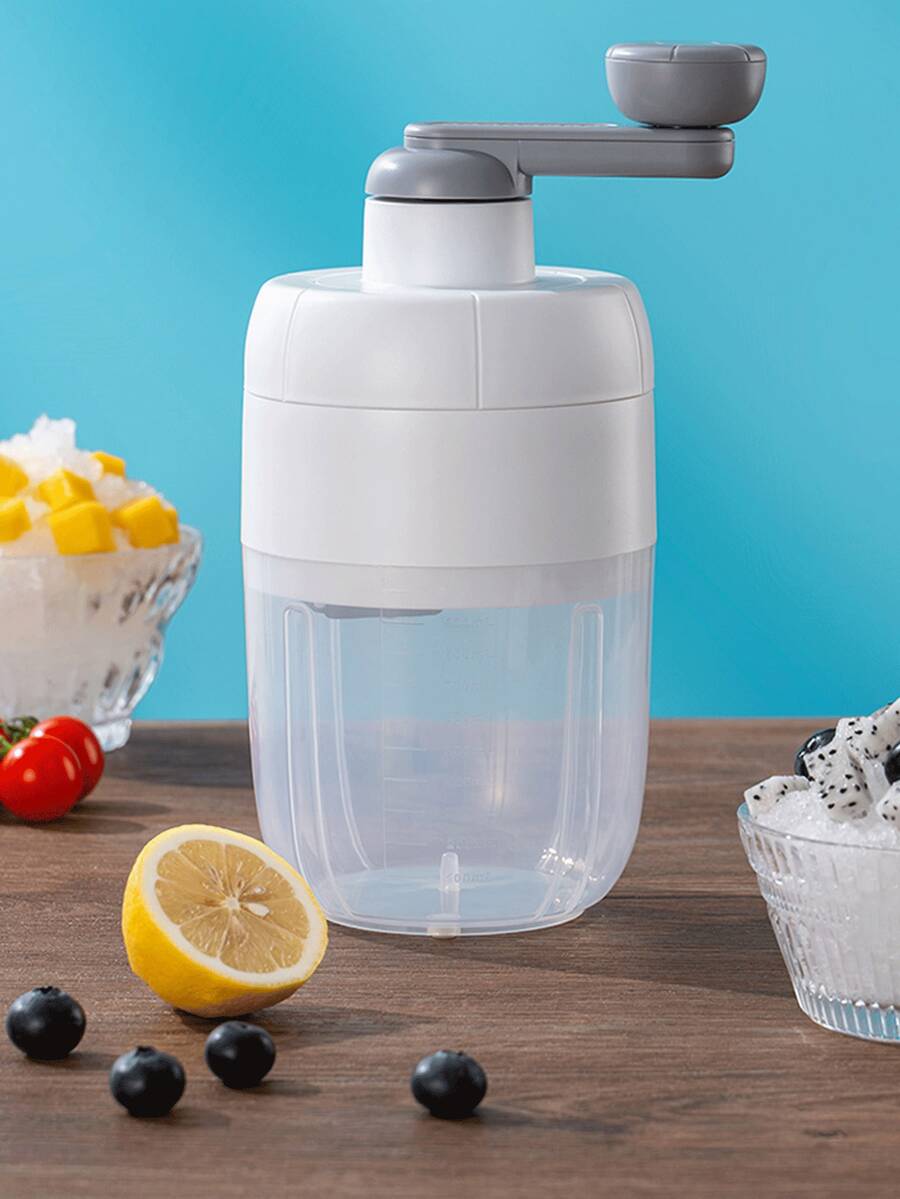 Manual Ice Shaver Machine, Portable Handheld Shaved Ice Maker For Home Use, Crushed Ice Maker For Shaved Ice, Snow Cone, Slushie