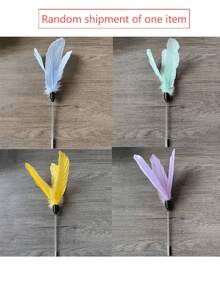 PETSIN 1个猫玩具，带长鼓和3个铃铛球，趣味猫球，益智抓挠玩具，互动猫玩具，幼猫玩具，室内猫球玩具，适合无聊的室内环境 - 彩色 - 查看 11