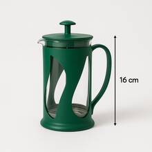 Modern Design French Press Coffee Maker 500ML Practical - Green - View 5