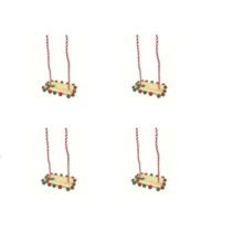Mini Christmas Swing For Dollhouse, Miniature Scene Prop Accessories, OB11 Photography Props, Miniature Model, Decor Accessories - Multicolor - View 8