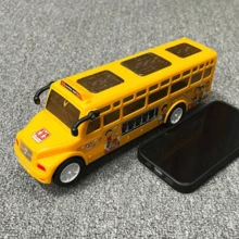 Children's Electric School Bus Toy With Rotating Universal Joints, Featuring Music And Lights, Suitable For Boys And Girls, And Ideal As Birthday Or Christmas Gifts. - Multicolor - View 4