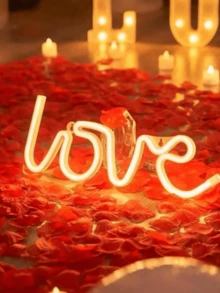 1000pcs Artificial Silk Rose Petals, Suitable For Weddings, Red Rose Petals Decor, Lifelike Satin Rose Petals, Create Wedding Atmosphere, Red Rose Petals, Rose Petal Decor, Everlasting Rose Petals, Rose For Your Loved Ones, Romantic Wedding Decor And Gift For Partner, Gift Box Filler, Romantic Aisle And Room Decor, Wedding Aisle Petals, Wedding Decor, Holiday Petals - Multicolor - View 7