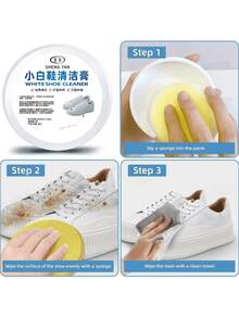 白色鞋油，多功能白色鞋油，具有增白、去污和防泛黄功效。无需水洗。适用于皮鞋和运动鞋。是节日、情人节和开学季送给家人和朋友的绝佳礼物（新旧款式随机发货）。 - 彩色 - 查看 4