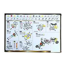 Moto Armable para Adulto Estilo Coleccionable, Modelo de Construcción Detallado y Realista, con Piezas de Ensamble Preciso y Resistente, Diseño Inspirado en Motocicletas Clásicas y Modernas, Ideal para Armar, Exhibir como Decoración, Regalo Original para Amantes del Motociclismo y el Modelismo - Multicolor - Ver 2