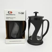 Modern Design French Press Coffee Maker 500ML Practical - Green - View 3