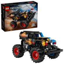 LEGO 积木科技系列怪兽卡车 - 掘墓者：冰火拼装玩具套装，适合7岁及以上男孩女孩，生日礼物 42219 - 42219 - 查看 2
