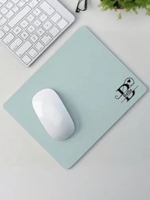 1pc Customized Name Desk Mat, Personalized Leather Mouse Pad, Suitable For Office, Desk Or Dining Table, Waterproof And Stain-Resistant, Minimalist Solid Color Computer Mat, Personalized Gaming Mouse Pad, Large Size Mouse Pad, Easy To Clean, Multiple Colors Available, Handwritten Name Desk Mat, Ideal Gift For Valentine's Day, Birthday, Graduation Ceremony And Home Decor - Multicolor - View 3