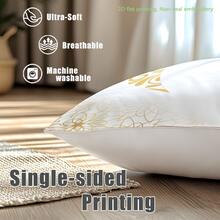 4件套斋月白色金灯笼、星月图案抱枕套，2D单面柔软桃皮绒材质，45*45厘米枕套，适用于家居、卧室、客厅、派对装饰、沙发抱枕套，斋月礼物（不含枕芯） - 彩色 - 查看 3