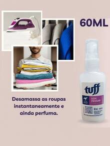 Tuff Easy Wrinkle Remover Without Ironing 60ml Blister Pack - Easy And Quick - Colorless - View 4