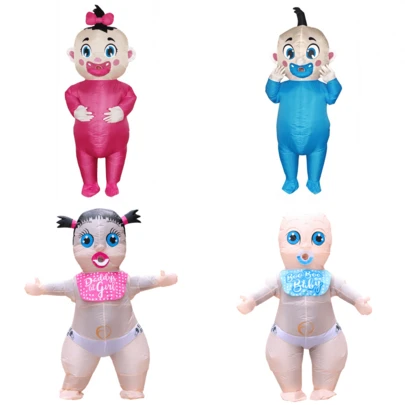 Funny Giant Inflatable Costumes For Both Men And Women, Suitable For Adult Role-Playing, Holiday Parties, Gender Reveal Parties, And Entertaining Performances