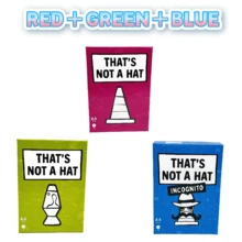 That's Not A Hat Board Game (CN & EN Versions) – 3-8 Players Casual Party Card Game | Memory Management | Perfect Christmas Gift/Party Game - Multicolor - View 18