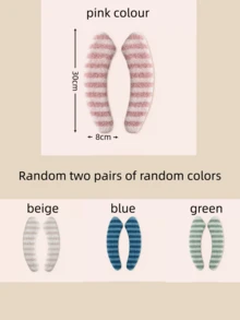 Toilet Pad Paste Thickening Household Autumn And Winter Toilet Pad Paste Luxury Hand-Washable Striped Toilet Pad. - Multicolor - View 14