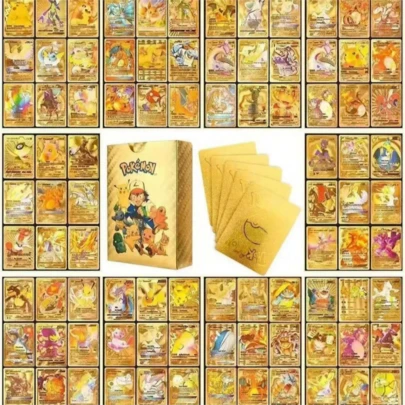 pokemon 55 st Pokémon Booster Pack, Stridskort, Evolution Samlarkort, Samlarkort, Leksaker, Slumpmässiga Stilar, Pokémon Samlarkort, Sällsynta Pokémon Samlarkort, Slumpmässiga Kort Inkluderade