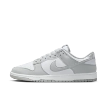 Nike DUNK LOW RETRO 男士滑板休闲鞋 HF5441-105 - 白 - 查看 2