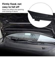Tira Sellado Capó Delantero Impermeable Cubierta Para Model 3 - Negro - Ver 4