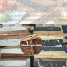 1pc Personalized Marble Cutting Board - Customizable With Letter And Name, Personalized Gift Suitable For Family, Cutting Board, BBQ King Cutting Board, Customized BBQ Gift For Dad, Suitable For Holidays, Christmas, Parties - White - View 3