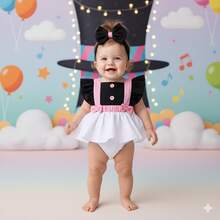 Baby Girls Jumpsuits - màu đen - Xem 6