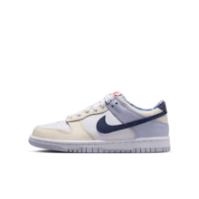 Nike DUNK LOW (GS) Zapatos casuales de skateboarding para hombres IH7343-141 - Blanco azul/azul marino - Ver 2