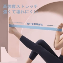 フィットネス チューブ レディース向け | 引き締め シェイプアップ アームズ レッグ トレーニング ハンドル付き 収納ケース付き  E-03 - ブルー - チェックする 5