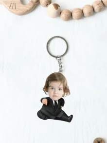 Bộ 1/3/5 móc khóa ảnh Baby Boss tùy chỉnh, quà sinh nhật hình đầu lâu nổ Boss Baby, quà lưu niệm độc đáo, móc khóa ảnh tùy chỉnh, đồ trang trí kỷ niệm ngày sinh của bé, món quà hoàn hảo cho bố mẹ mới, gia đình, bạn bè, thích hợp cho tiệc mừng em bé, trang trí phòng trẻ, quà tặng cá nhân hóa, quà tặng cặp đôi, áp dụng cho nhà, văn phòng, chìa khóa xe, quà tặng bạn trai, phụ kiện cá nhân hóa, mặt dây chuyền ba lô, trang trí phòng, trang trí nhà cửa phòng khách, sang trọng dễ tiếp cận, quà tặng Ngày của Mẹ - Nhiều màu 3 - Xem 22