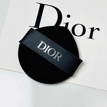 Dior Durable & Smooth Air Cushion Puff. Black, Unique Shaped Air Cushion Puff. Dry & Wet Dual-Use Air Cushion Puff. Air Cushion Puff Refill. - D Black - View 9
