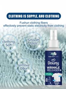 Anti-Static Spray, Down Jacket Anti-Static Spray, Prevents Hair Static, Home Bedding & Clothing Anti-Static Spray, Clothing Anti-Static & Anti-Wrinkle Spray, Soft & Comfortable, Removes Clothing Wrinkles, Smooth & Static-Free Spray, Anti-Wrinkle Spray - Multicolor - View 9