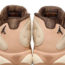 Nike Air Jordan 13 Retro Low 男士滑板休闲鞋 HV6922-100 - 白黑/灰 - 查看 10